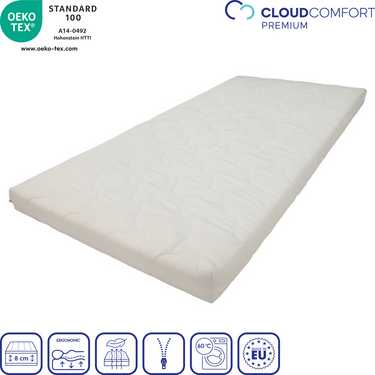 Kindermatratze CloudComfort Basic 60 x 120 cm