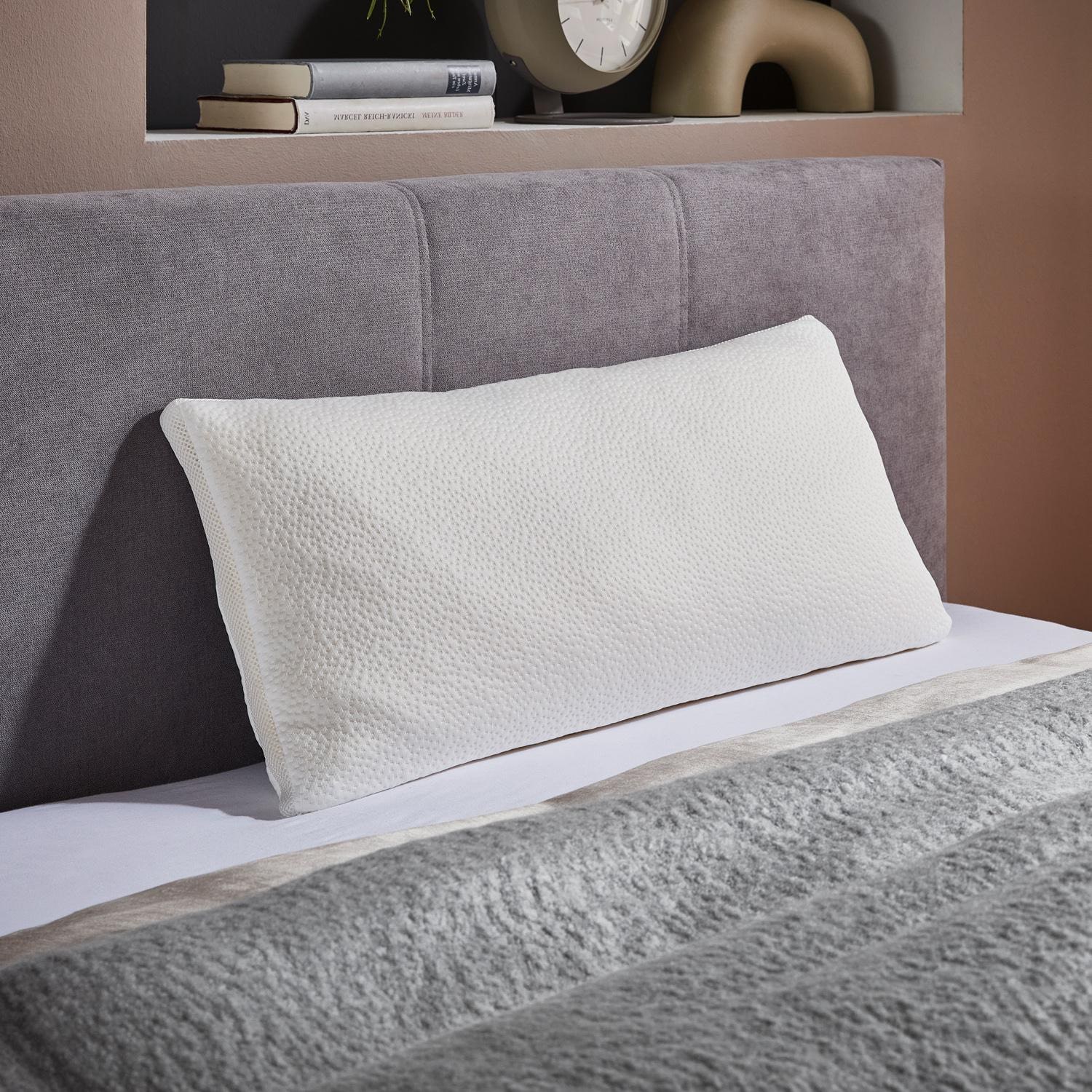 CloudComfort Viskoelastik Komfort-Schlaf-Kissen 40 x 80 cm
