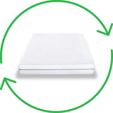 Materasso ergonomico 140x200 cm Supportho Premium a 7 zone, altezza 18 cm, livello di rigidità H2/H3 + set letto CloudComfort Basic in microfibra 135 x 200 cm + 80 x 80 cm