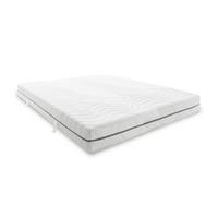 Colchão viscoelástico de 7 zonas Sleezzz Smart 120 x 200 cm, altura 18 cm, nível de firmeza H3 com espuma viscoelástica de ar