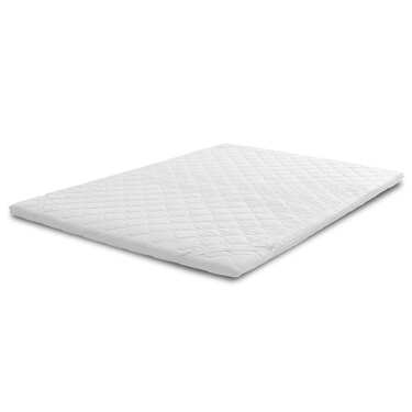 Online-Retoure Weicher viskoelastischer Matratzentopper 180 x 200 cm, Höhe 6 cm, mit Memory-Effekt