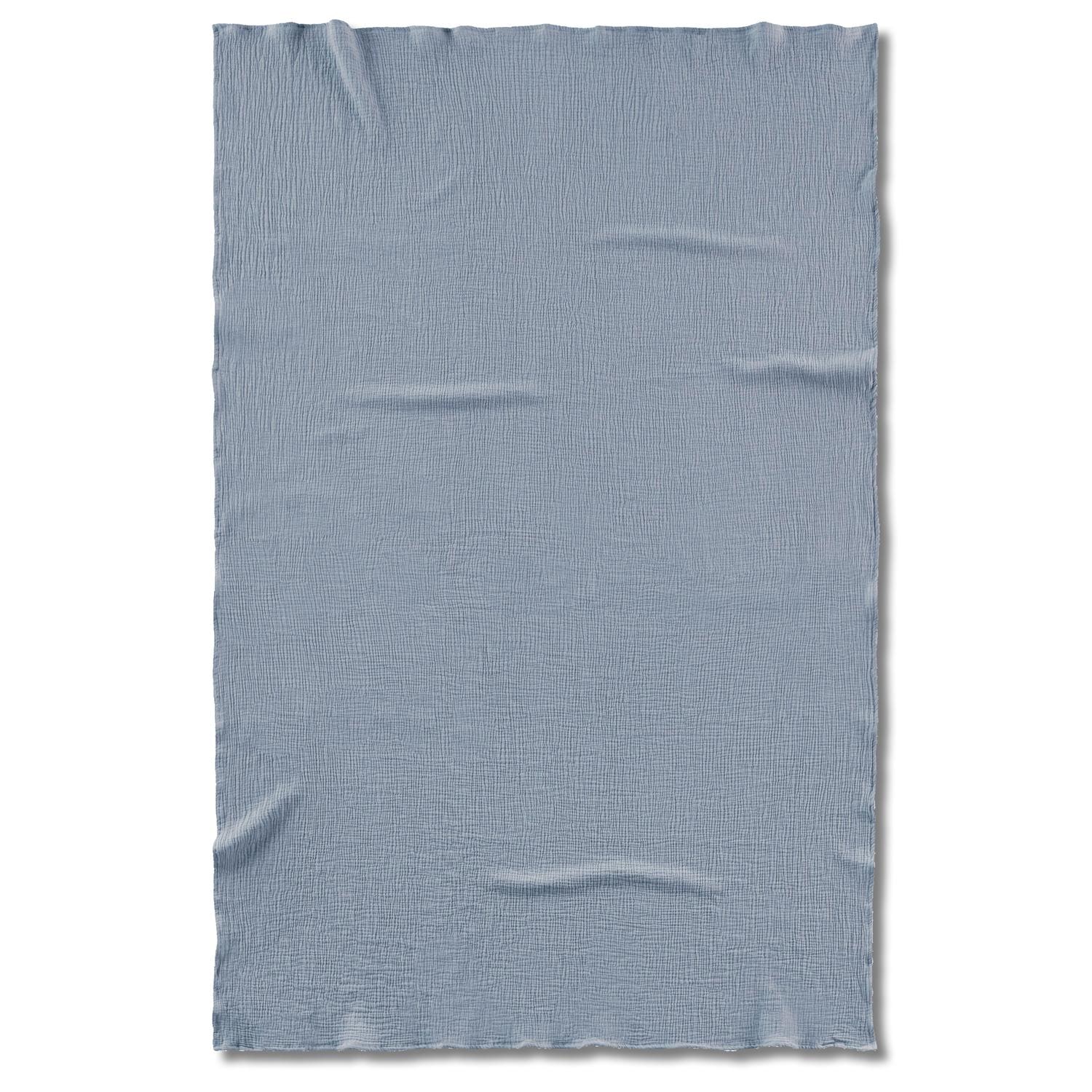 Sleezzz® muslin blanket blue 150 x 200 cm