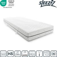 7-zons viskoelastisk madrass Sleezzz Smart 80 x 200 cm, höjd 18 cm, fasthetsnivå H3 med luftminnesskum