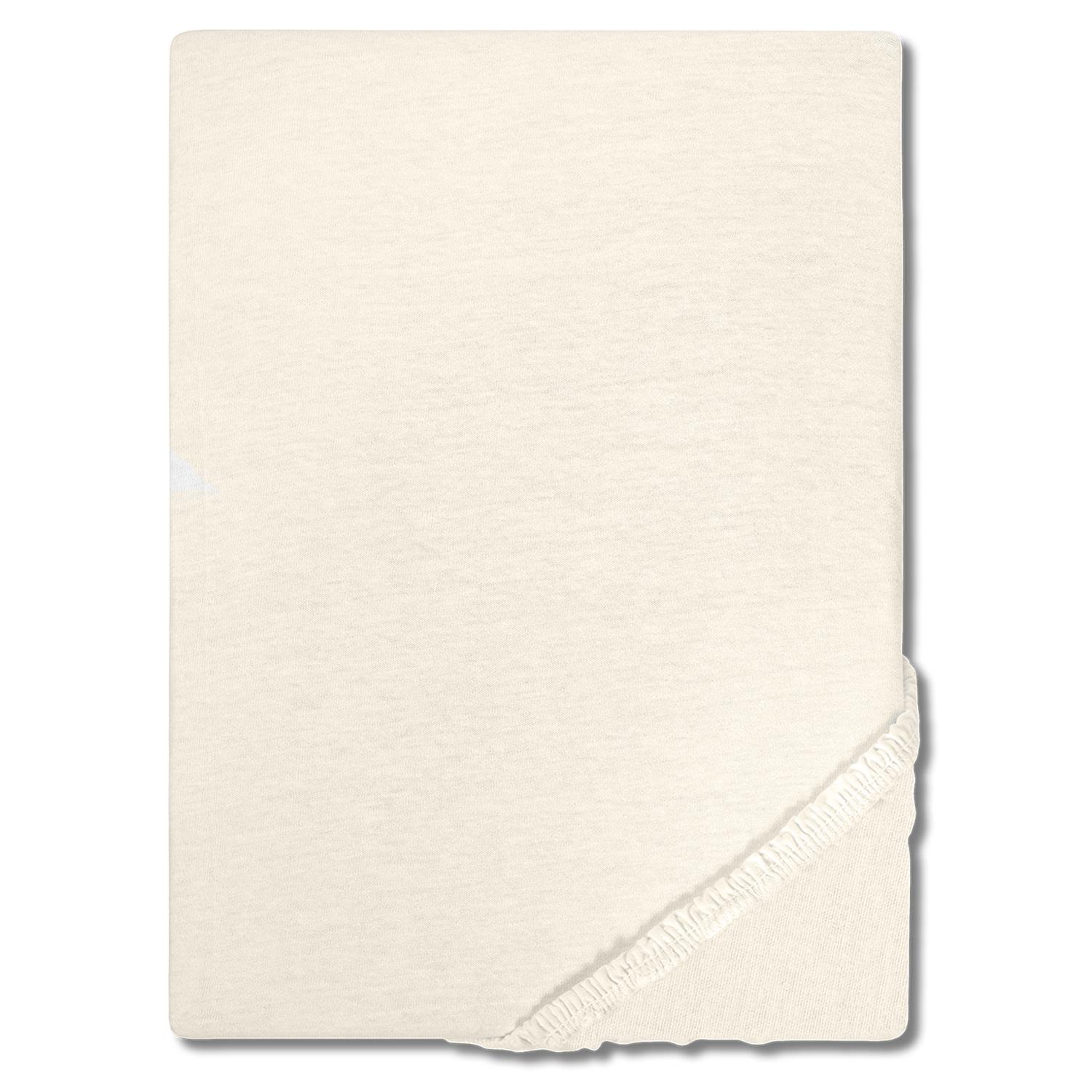Castell fitted sheet champagne 90 x 190 - 100 x 200 cm