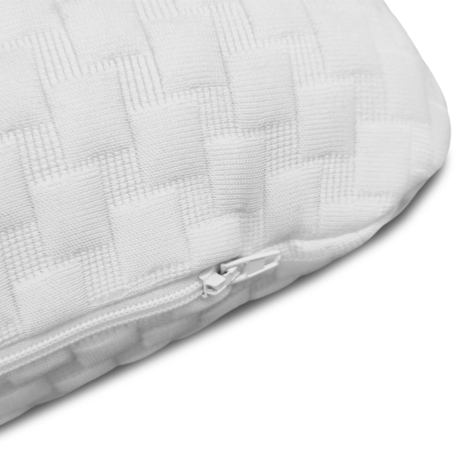 Cover in detail – Sleezzz® Diamond visco neck support pillow Air