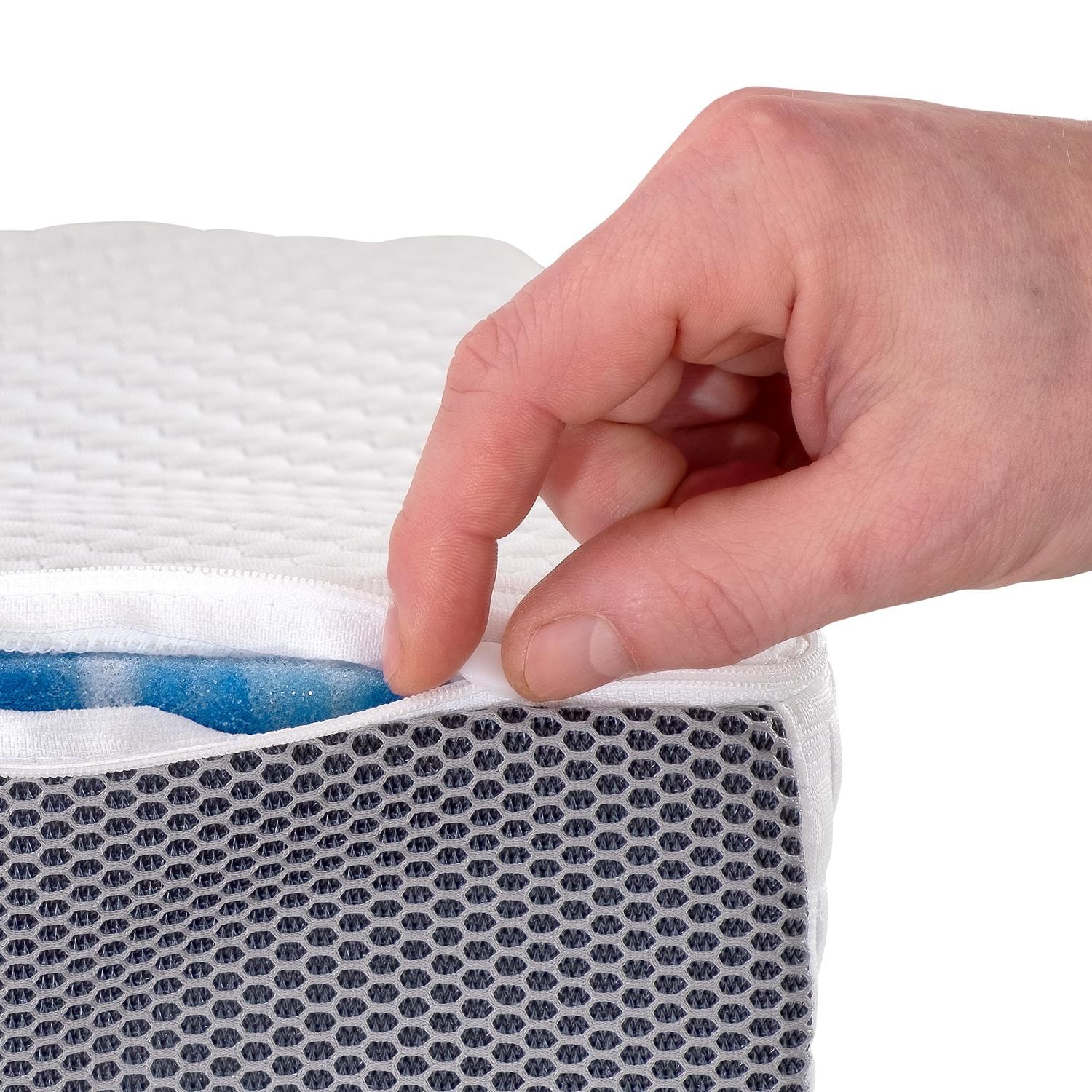 Detail poťahu – Sleezzz® Smart matrac 120x200 cm + Sleezzz® Premium gélový vankúš