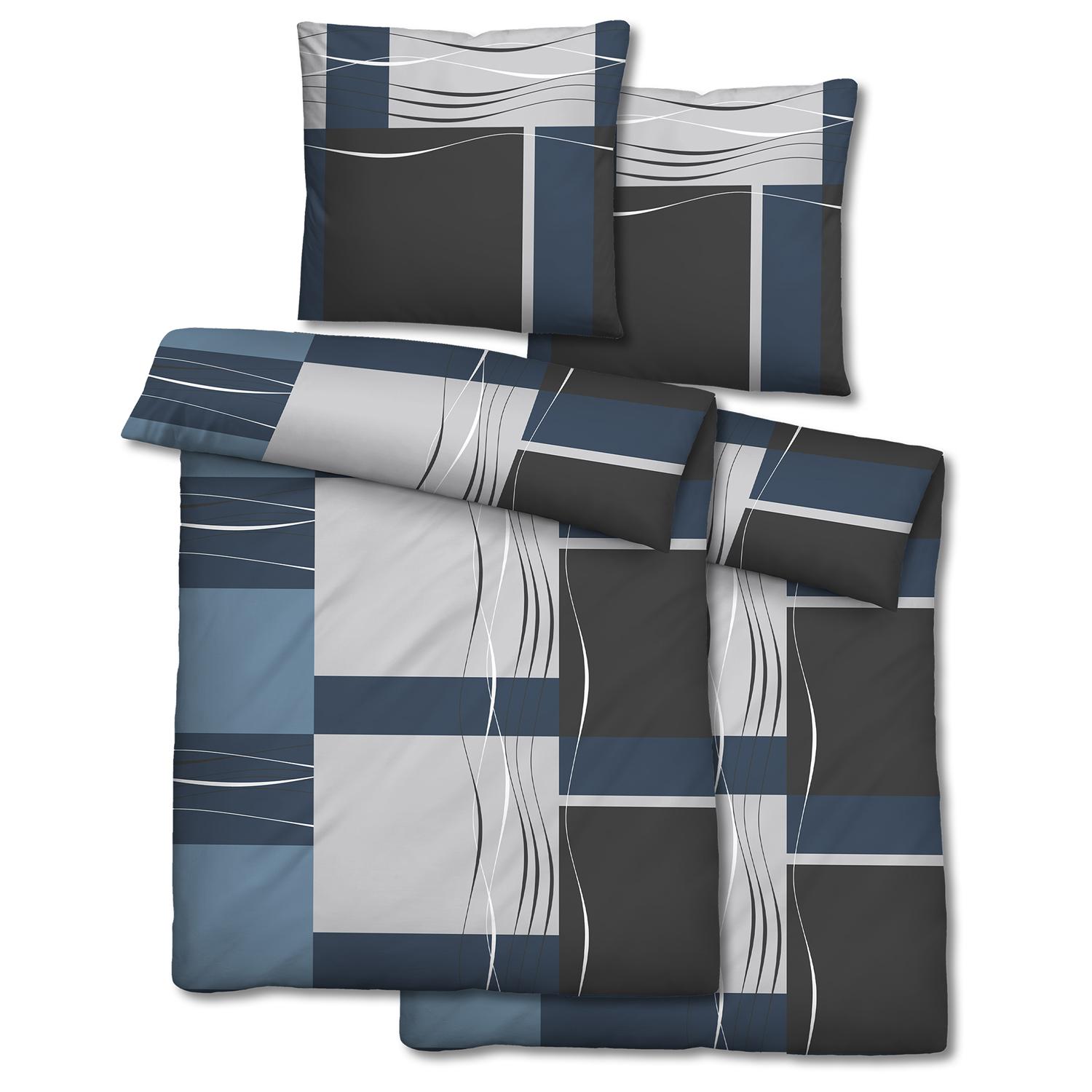 Double pack Castell microfiber bed linen 135 x 200 + 80 x 80 cm