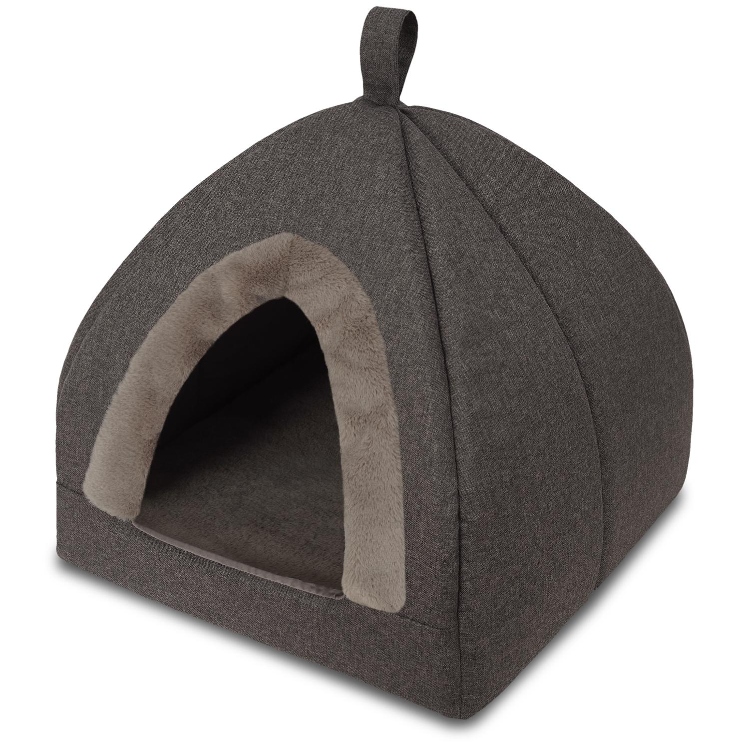 45 x 46 x 46 cm dog and cat cave with viscoelastic inner cushion 45 x 46 x 46 cm dog and cat cave with viscoelastic inner cushion