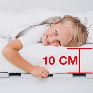 CloudComfort Superior children's mattress 60 x 120 cm with step edge CloudComfort Superior children's mattress 60 x 120 cm with step edge