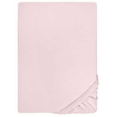 Castell lenzuolo fitted jersey rosa 90 x 190 - 100 x 200 cm confezione doppia