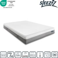 Sleezzz Premium viskoelastiskais matracis 160 x 200 cm, augstums 20 cm, cietības pakāpe H2/H3, ar abpusējiem rokturiem