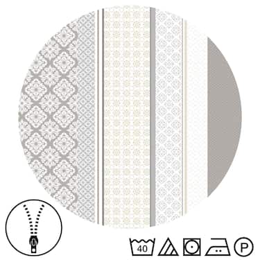 CloudComfort Basic Mikrofaser Bettwäsche beige 135 x 200 + 80 x 80 cm