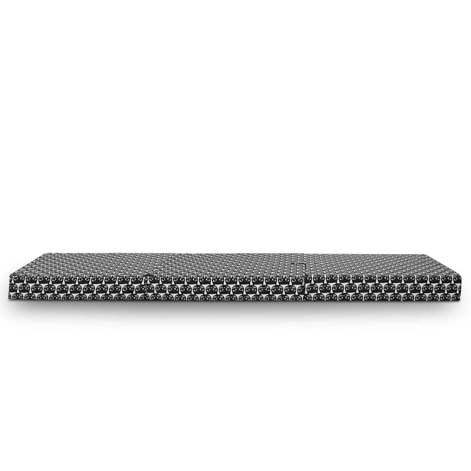 View – CloudComfort Basic folding mattress 70 x 195 cm cat pattern