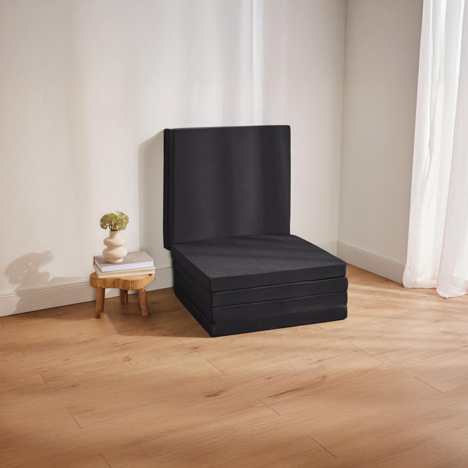 CloudComfort Basic double guest folding mattress 140 x 195 cm can be used as a single bed, double bed and seat