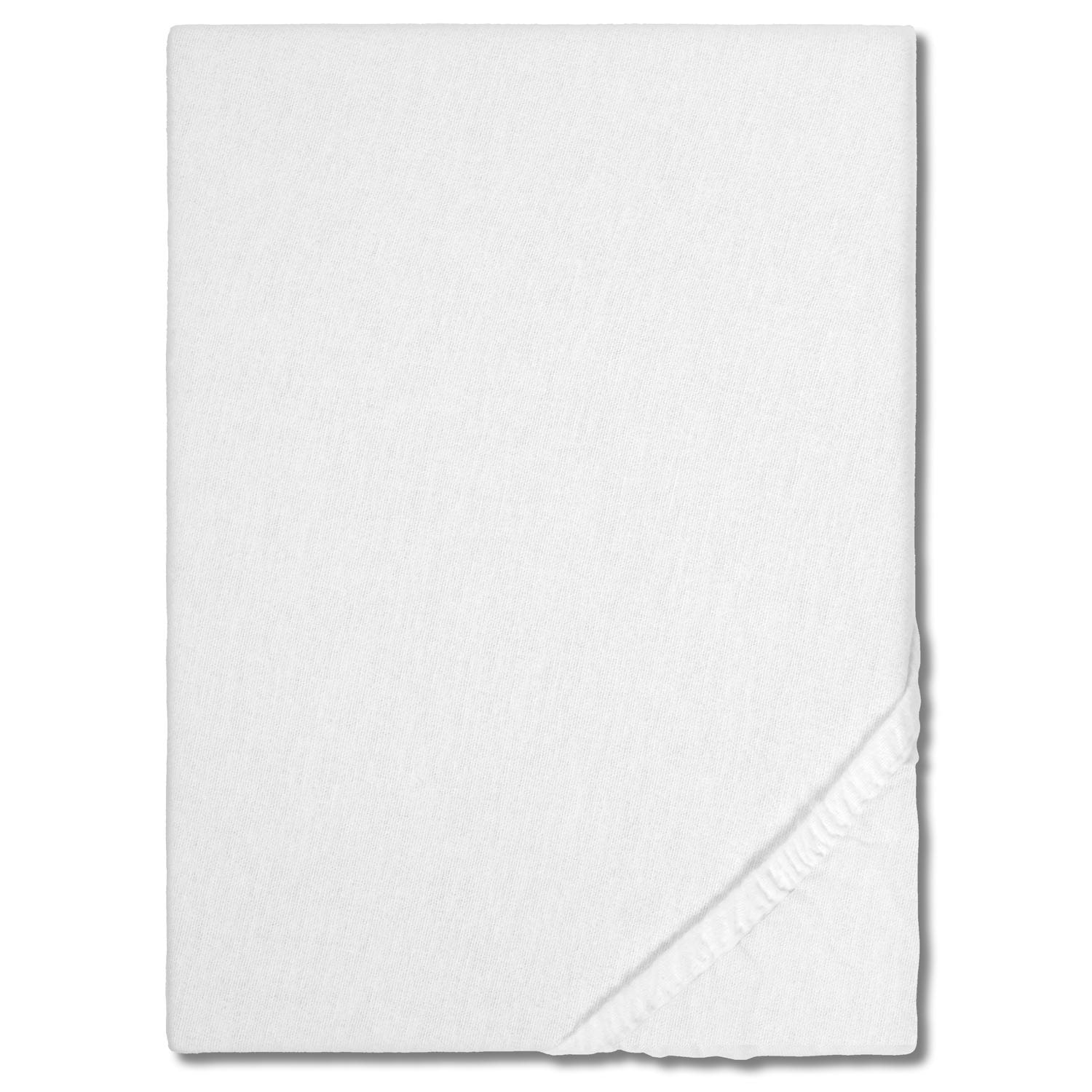Sleezzz Basic Stretchmolton napínací prostěradlo 80x190 – 100x210 cm pro matrace do výšky 35 cm, dvojbalení