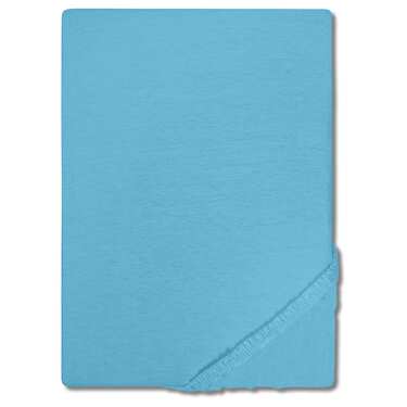 Setex fine fiber fitted sheet turquoise 90 x 200 cm double pack