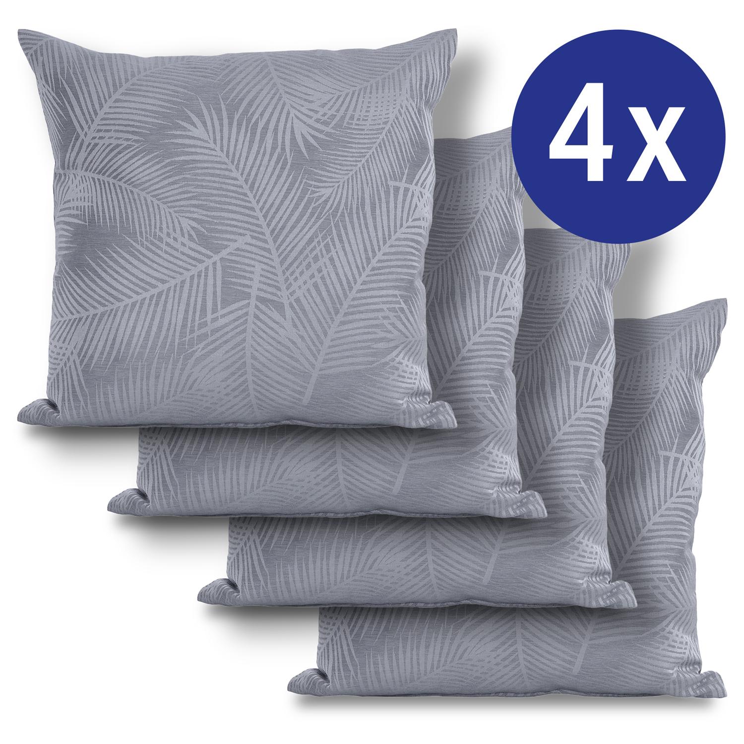 Pillowcase gray jungle 50 x 50 cm