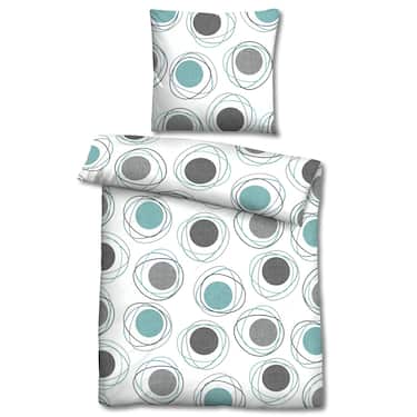 Divvietīgs iepakojums Castell Polycotton Renforcé gultas veļa 135 x 200 cm + 80 x 80 cm