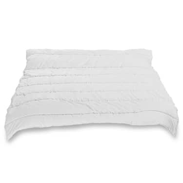 155 x 220 cm Mikrofaser Ganzjahres-Steppbettdecke, Füllgewicht: ca. 900 g, extra leicht + Setex Bettdeckenbezug für Allergiker, Encasing mit Evolon® Vlies 155 x 220 cm