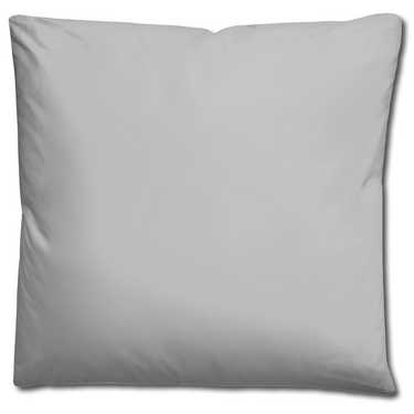 Pachet dublu CloudComfort Basic lenjerie de pat reversibilă gri deschis/alb 135 x 200 + 80 x 80 cm