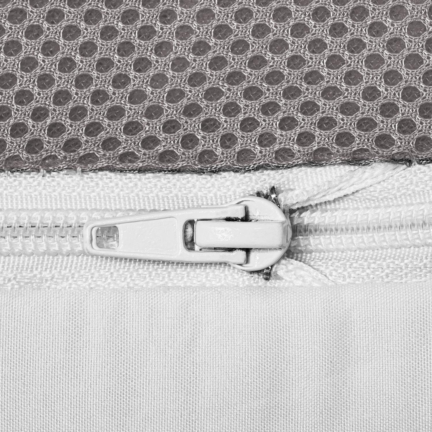 Bezug im Detail – Taschenfederkernmatratze Sleezzz® Diamond T1000 180 x 200 cm H2/H3 + 2 x Mikrofaser Bettset 135 x 200 cm + 80 x 80 cm