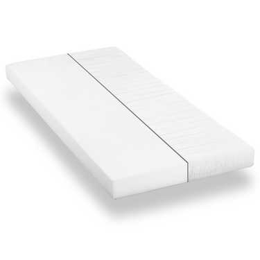 Komfortschaummatratze K10 80 x 200 cm, Höhe 10 cm, Härtegrad H3, Twin-Set