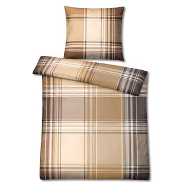 Feinbiber Bettwäsche 135 x 200 cm + 80 x 80 cm