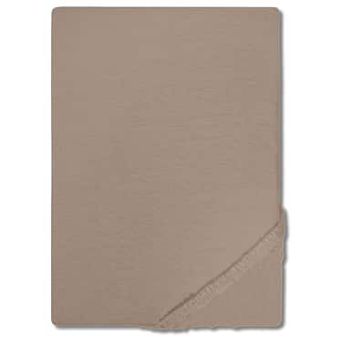 Pacote surpresa com 10 lençóis de jersey com elástico 180 x 190 - 200 x 200 cm