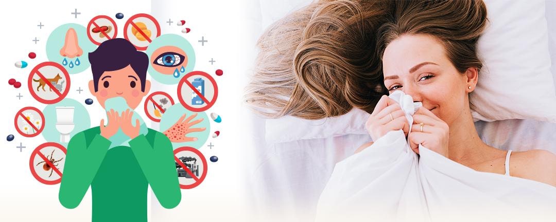 Encasings for allergy sufferers