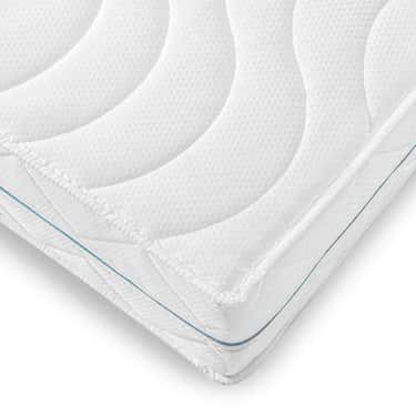 Ergonomische Kaltschaummatratze Supportho Premium 100 x 200 cm, Höhe 18 cm, Härtegrad H2/H3, Twin-Set