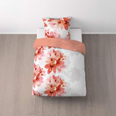 Çift kişilik paket Castell biber nevresim takımı 135 x 200 cm + 80 x 80 cm