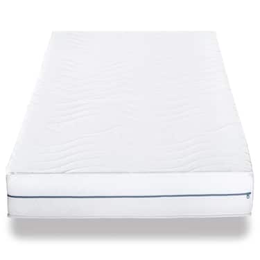 Ergonomische Kaltschaummatratze Supportho Premium 100 x 200 cm, Höhe 18 cm, Härtegrad H2/H3, Twin-Set