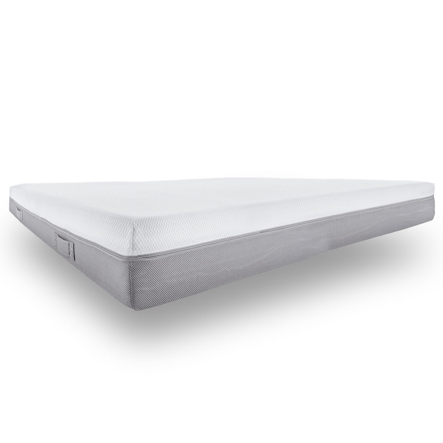 Sleezzz Premium viscoelastic mattress 180 x 200 cm, height 20 cm, firmness level H2/H3, with reversible handles