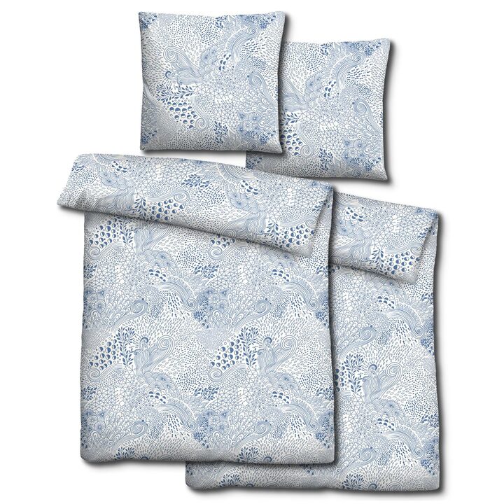 Theonoi Set Biancheria Da Letto Per Bambini Con Dinosauri – 2 Pezzi, Copripiumino 135x200 Cm Reversibile, Federa 80x80 Cm, Cotone Öko-Tex