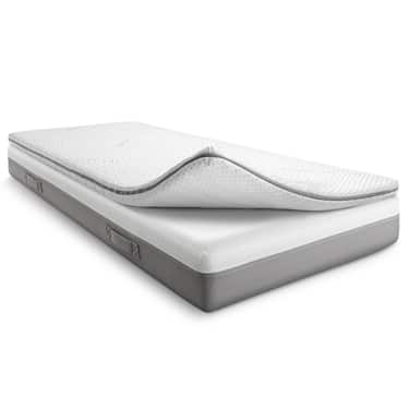 Топър от студена пяна Supportho Premium Topper 80 x 200 см H3, височина 8 см, степен на твърдост H3 с антибактериален калъф