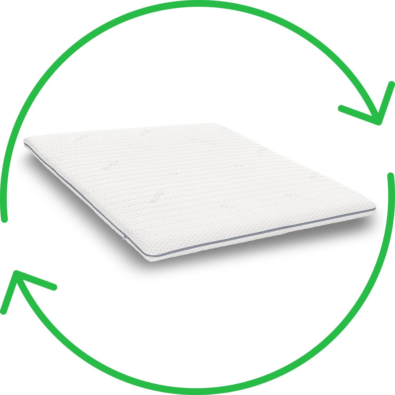 Wendeseiten – B-Ware Supportho Premium Topper 180 x 200 cm H3