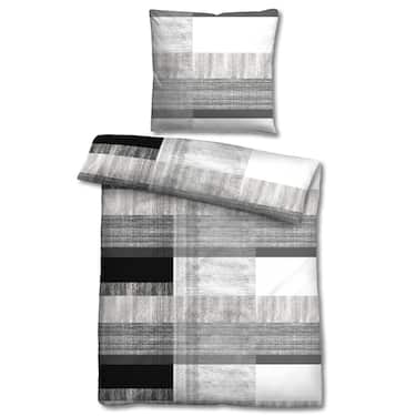 Mikrofaser-Satin Bettwäsche 155 x 220 cm + 80 x 80 cm