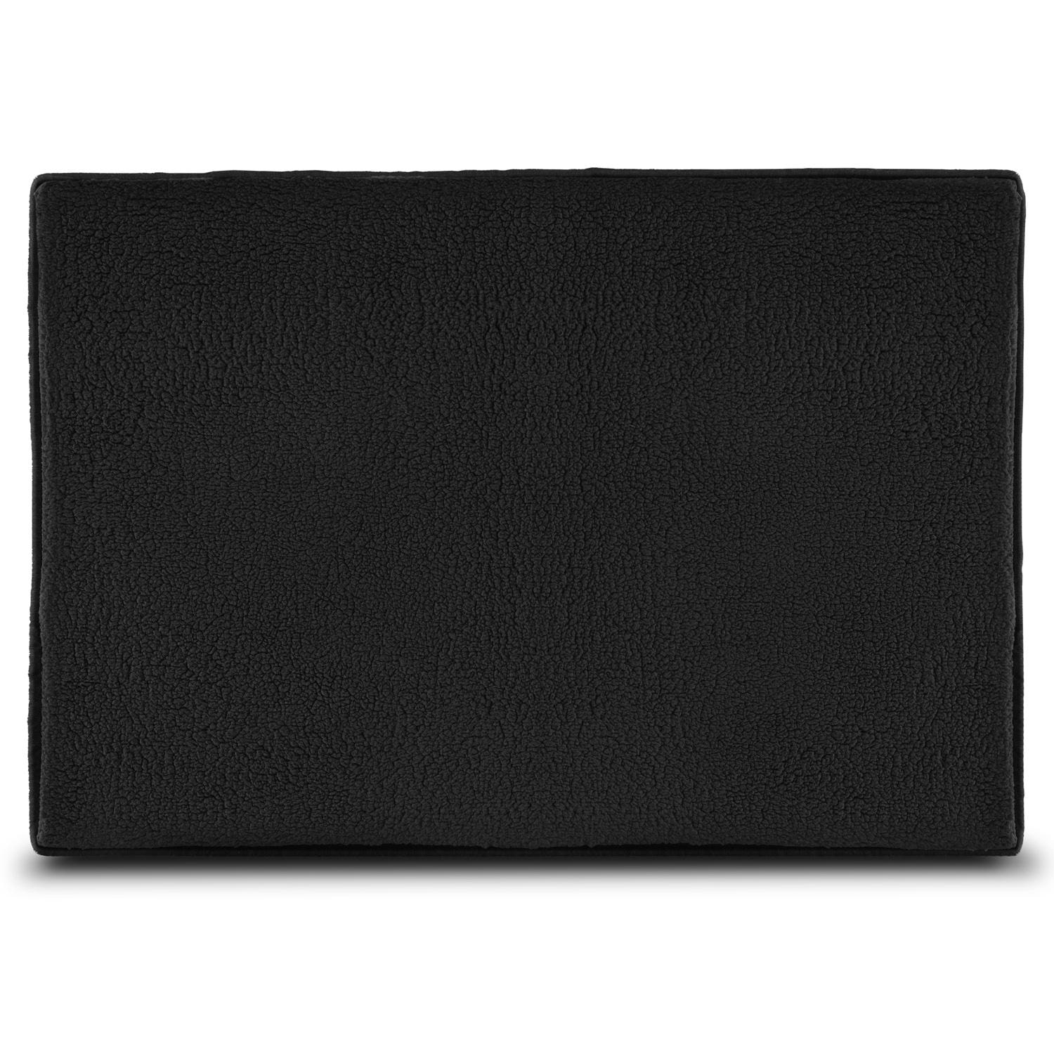 View – Petzzz ergonomic dog cushion Leo XL 120 x 75 x 10 cm black