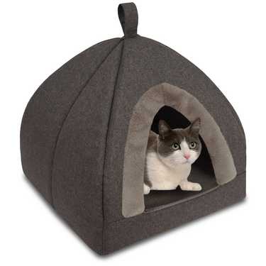45 x 46 x 46 cm dog and cat cave with viscoelastic inner cushion