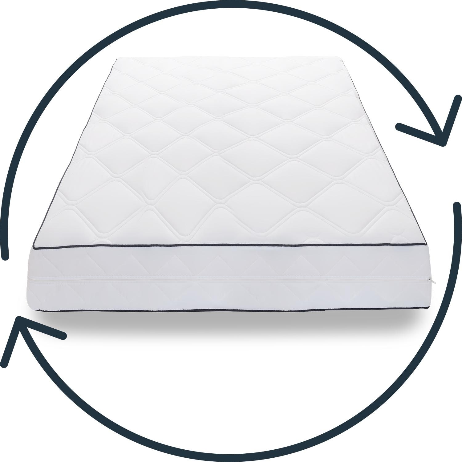 Reversible sides – Sleezzz® Superior mattress 180x200 cm H3/H4
