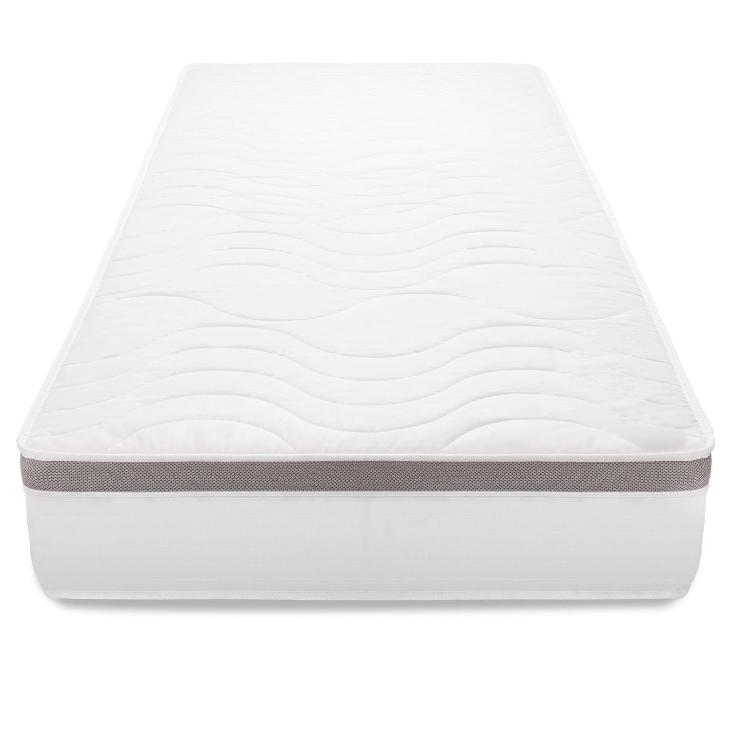 Ansicht – Taschenfederkernmatratze Sleezzz® Diamond T1000 180 x 200 cm H2/H3 + 2 x Mikrofaser Bettset 135 x 200 cm + 80 x 80 cm