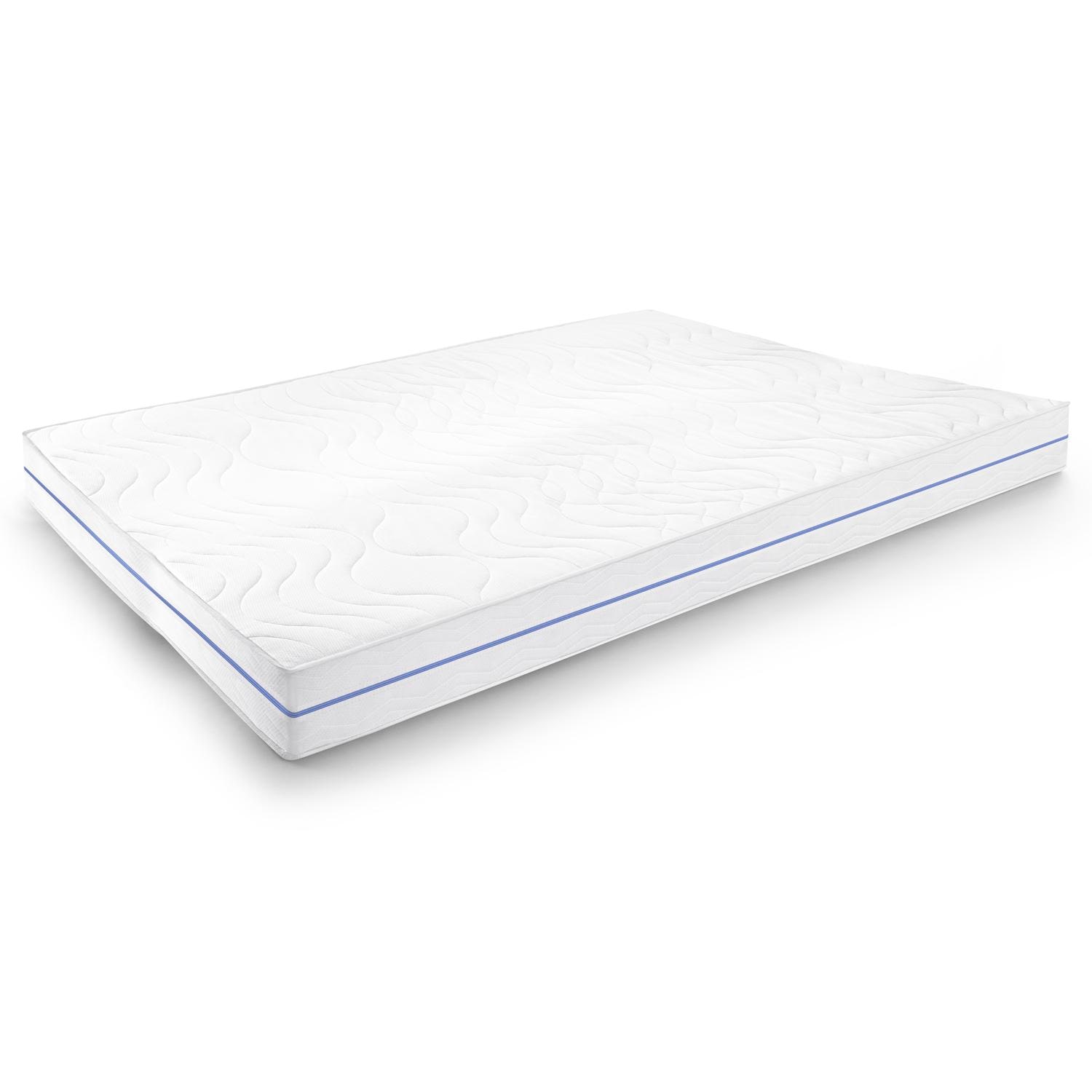 Ergonomic mattress 180x200 cm 7-zone Supportho Premium, height 18 cm, firmness level H2/H3 + 2 x CloudComfort Basic microfiber bed set 135 x 200 cm + 80 x 80 cm