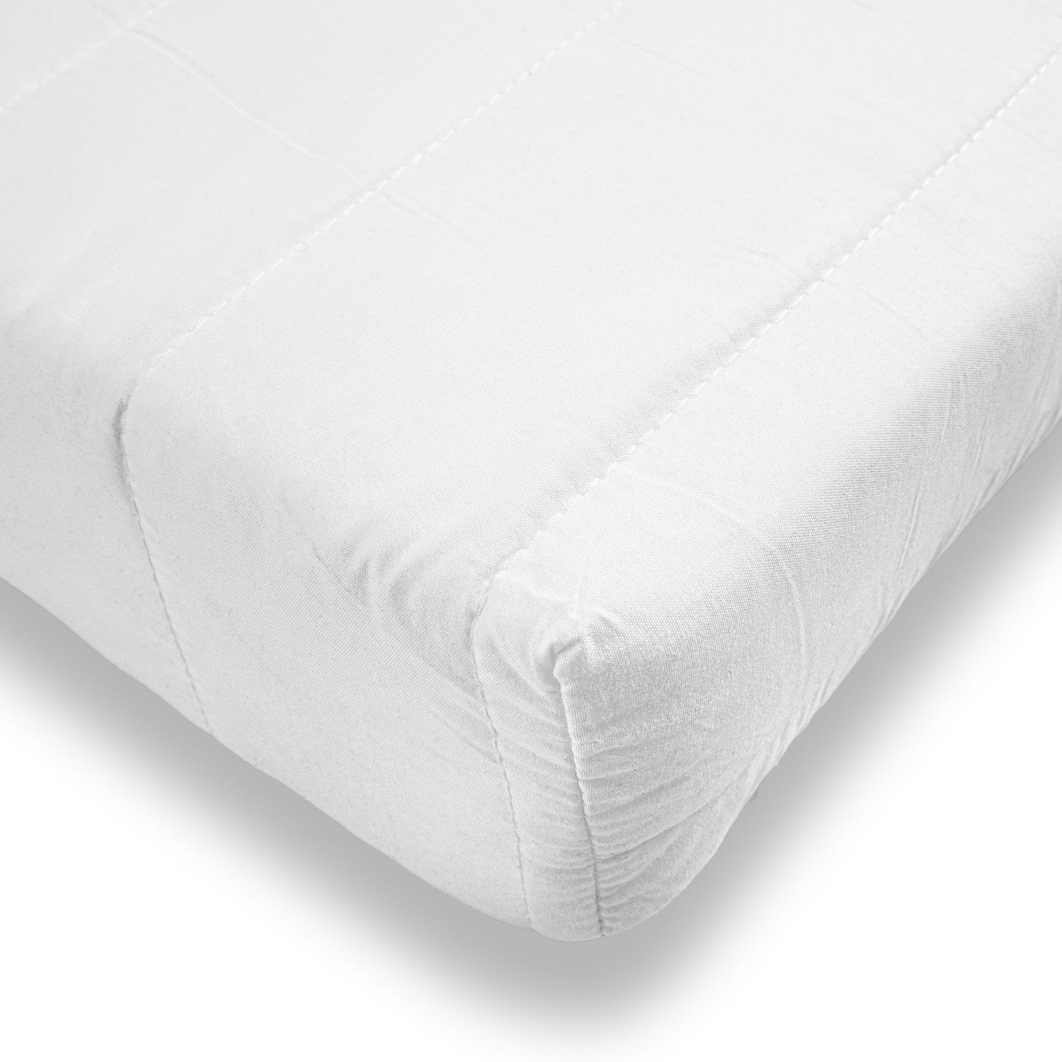 Užvalkalas iš arti – K10 čiužinys 140 x 200 cm H3 + "CloudComfort Basic" mikropluošto pagalvė 80 x 80 cm