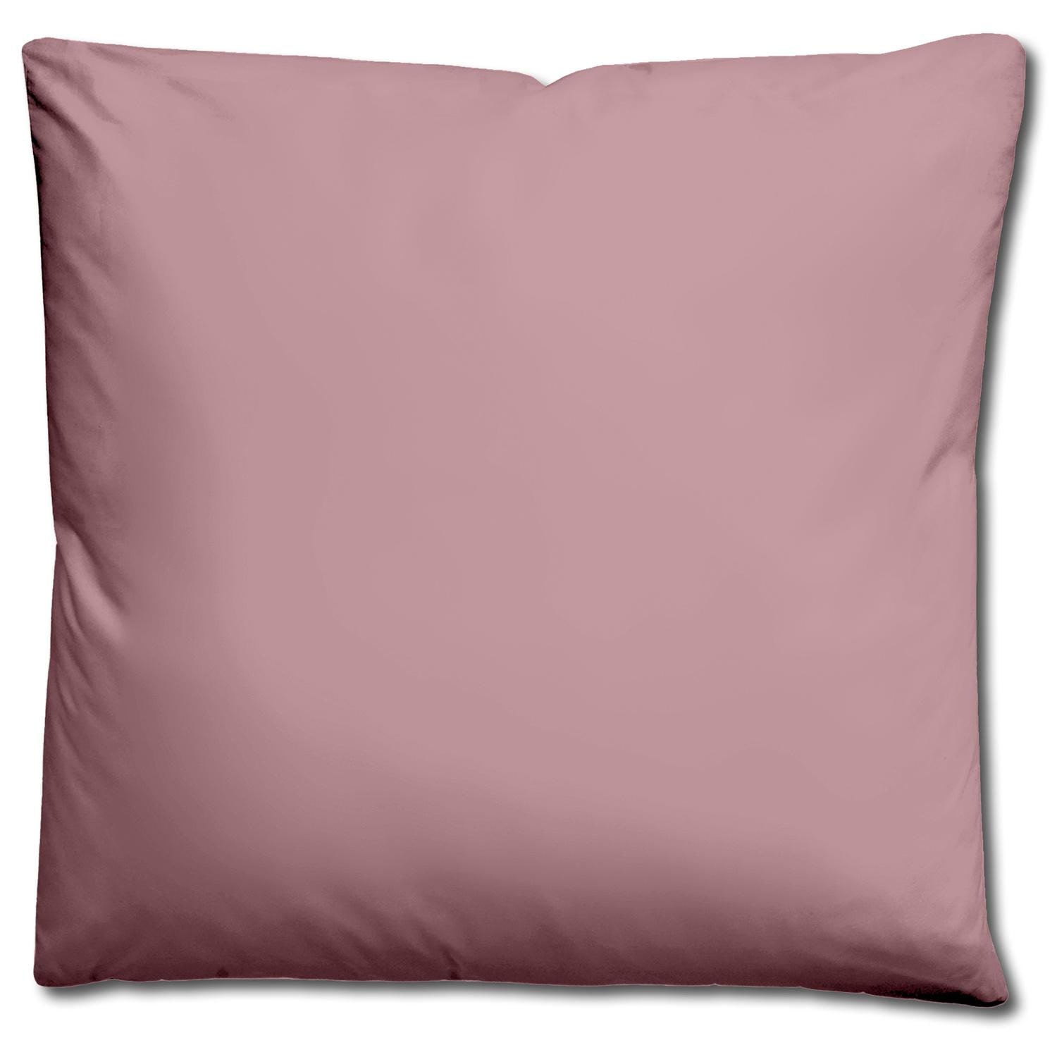 Double pack Sleezzz® Renforcé reversible bed linen rosé/white 135 x 200 + 80 x 80 cm