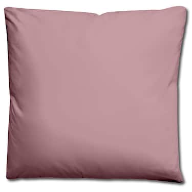 Doppelpack  Sleezzz® Renforcé Wendebettwäsche rosé/weiß 135 x 200 + 80 x 80 cm