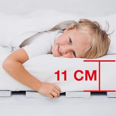 90 x 190 cm comfort foam mattress / topper Dream, height 11 cm, firmness level H3