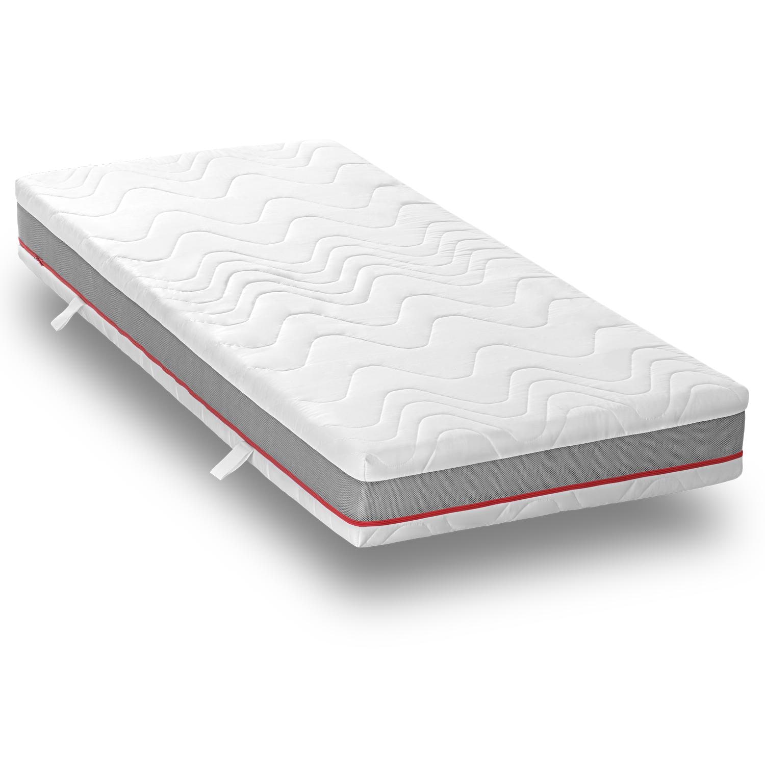 View – Sleezzz® Premium T23 pocket spring mattress 90 x 200 cm H2/H3 + mattress topper 90 x 200 cm