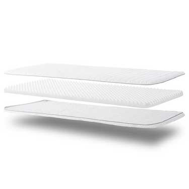 Nakładka z zimnej pianki Supportho premium 80 x 200 cm H3, wysokość 9 cm, stopień twardości H3 z pokrowcem antybakteryjnym