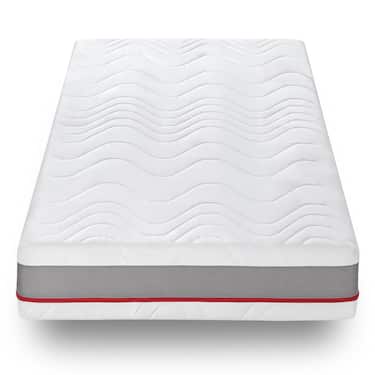 Ergonomic pocket spring mattress Sleezzz Premium 90 x 200 cm, height 23 cm, firmness level H2/H3 + mattress topper / mattress topper 90 x 200 cm