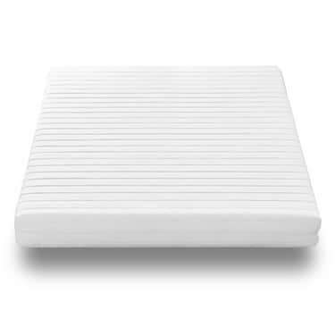 Colchão de espuma fria K16 160 x 200 cm, altura 16 cm, nível de firmeza H2/H3 + almofada de flocos de gel CloudComfort Basic 40 x 80 cm gratuita